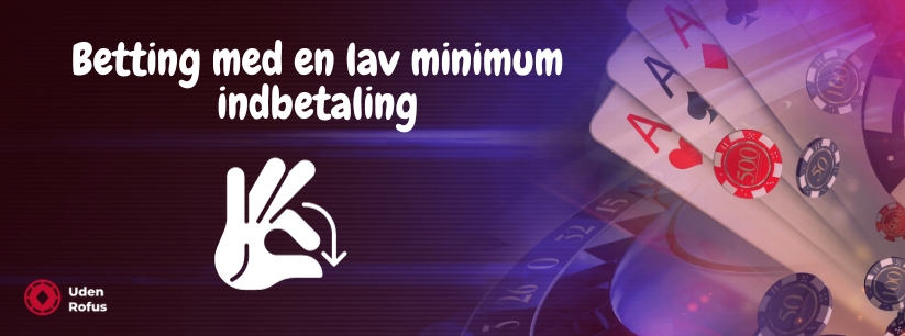 Betting med en casino indbetaling 40 kr