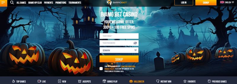 BiamoBet Casino Oversigt