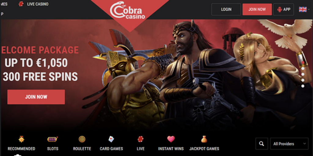 Cobra Casino Oversigt