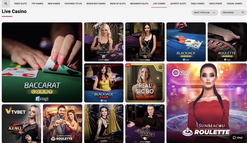 DACHbet Live Casino