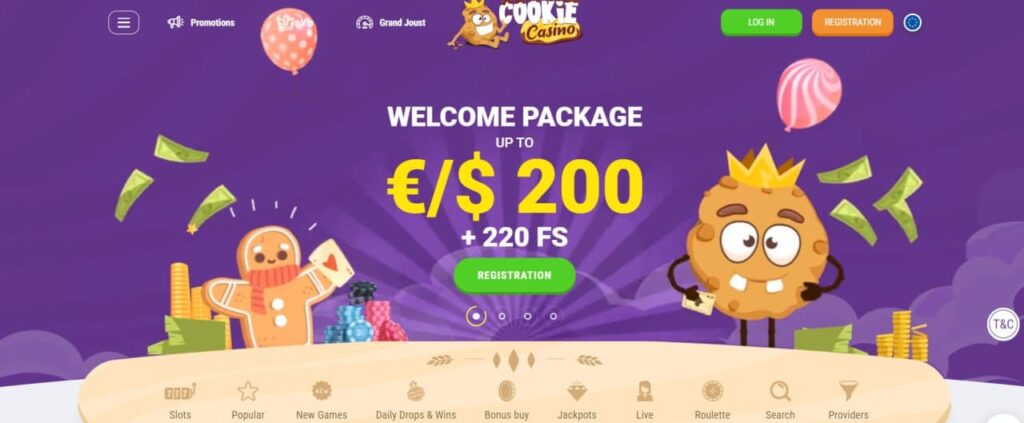 Det Omfattende Spiludvalg hos Cookie Casino