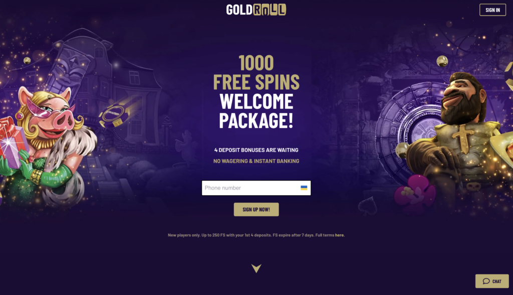 Goldroll Casino Oversigt