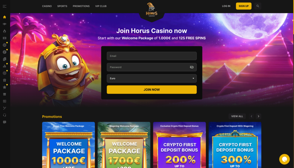 Horus Casino Oversigt