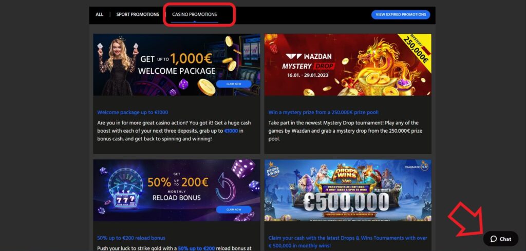 Slotimo Online Casino Kampagner