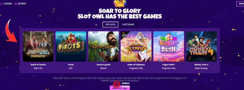 SlotOwl casino slot