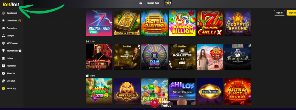 Betibet Casino slot