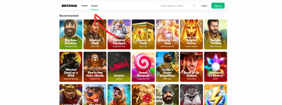 Instaspin casino slot