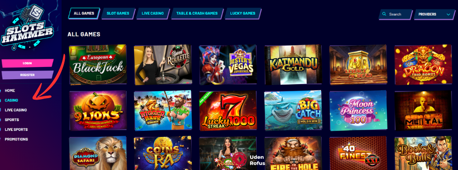 Slotshammer casino slot