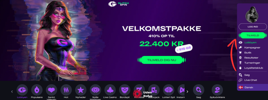 GlitchSpin Casino