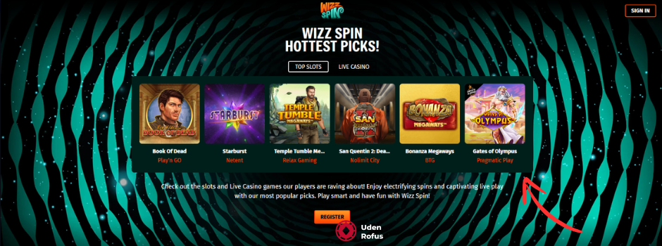 WizzSpin Casino slot